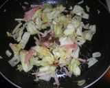 春キャベツとアンチョビのパスタ作り方3写真