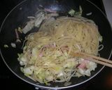 春キャベツとアンチョビのパスタ作り方4写真