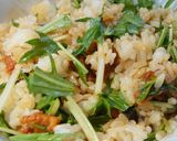 簡単、うなぎと水菜の和え物(丼としても)作り方5写真