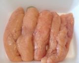 お手軽なのに料亭風☆生たらこ(助子)煮物作り方1写真
