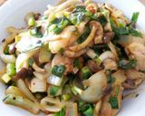 鶏肉としめじのXO醤炒め作り方4写真