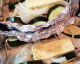 鮭とズッキーニのホイル焼き作り方3写真