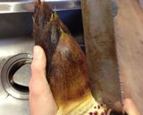 下処理無しでおいしい筍の味噌汁作り方1写真