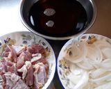 簡単☆ちょっと甘いヘルシーな鶏もも素麺作り方1写真
