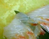 桜鯛　黒ごままみれ丼作り方1写真