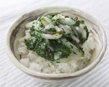 モロヘイヤとイカ刺身❖塩昆布和え作り方5写真