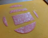可愛いリボンハムをどーぞ。作り方2写真