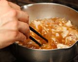 豚しゃぶレタスのポン酢餡かけのおうどん作り方5写真
