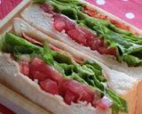 1,2,3☆でお弁当用BLTサンド☆☆作り方8写真