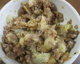 筍とひき肉の混ぜご飯の素で✿コロッケ風作り方1写真