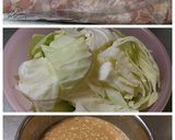 ☆鶏ももキャベツの味噌マヨガーリック☆作り方1写真