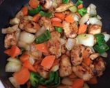 簡単鶏胸肉の酢鶏作り方3写真