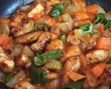 簡単鶏胸肉の酢鶏作り方4写真