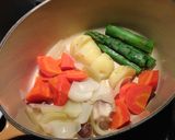 ﾙｸﾙｰｾﾞde温野菜ｶﾞｰﾘｯｸ味噌作り方1写真