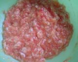 ☆豚ひき肉団子の中華粥☆作り方1写真
