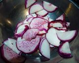 赤蕪の漬けたん　京都カフェ作り方4写真