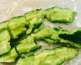 【5分】たたき胡瓜とトマトの柚子胡椒あえ作り方1写真