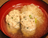 ☺おでんの素で簡単♪鮪ねぎとろつみれ汁☺作り方5写真