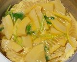 春の味覚♪筍と三つ葉の卵とじ作り方4写真