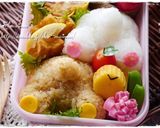リラックマのおしり☆おにぎり＊キャラ弁作り方4写真