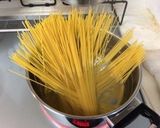 塩辛のクリームパスタ作り方1写真