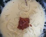 塩辛のクリームパスタ作り方5写真