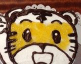 キャラケーキ☆しまじろう作り方8写真