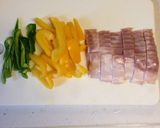 パプリカとじゃがいものカレー炒め作り方1写真