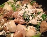 チキンとカブのクリームマスタード作り方7写真