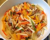 パプリカとじゃがいものカレー炒め作り方6写真