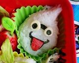 妖怪ウォッチ キャラ弁 コマさん♡作り方6写真