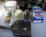 ヨーグルトとケイパーのサラダ作り方1写真