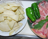 油不使用！レンジで簡単♪肉巻きたけのこ作り方1写真