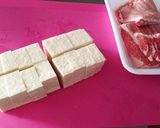 パタンとぱくっと肉豆腐作り方1写真