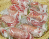 油不使用！レンジで簡単♪肉巻きたけのこ作り方4写真
