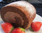 ふんわり美味しいチョコレートロール作り方11写真
