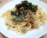 ゆずこしょうがきめて和風納豆パスタ☆作り方5写真