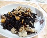 簡単！豚肉入りひじきの煮物作り方6写真