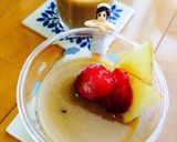 鉄分補給☆プルーンピューレミルクプリン☆作り方5写真