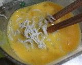 さっと1品♡しらすとほうれん草の卵とじ♡作り方1写真