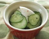 サラダ風✿かぶときゅうりのペパー浅漬け作り方5写真