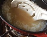 ほっこり味噌味♪卵おじや作り方2写真