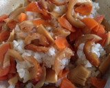 筍ちらし寿司又は混ぜ御飯の具作り方4写真