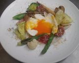 簡単ポーチドエッグと季節野菜のソテー作り方11写真