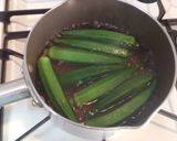 簡単！3分！オクラのおかか醤油和え作り方1写真