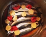 いわしの梅生姜煮作り方5写真