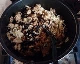 鳥挽肉と胡麻昆布と切り干し大根の混ぜご飯作り方4写真