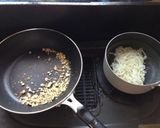 簡単♫くるみ釜玉うどん作り方2写真