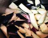 やわらか豚コマとナスの煮物作り方2写真