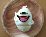 白パンで妖怪ウォッチウィスパー♪キャラ弁作り方9写真